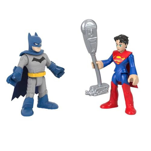 Imaginext DC Super Friends Batman™ und Supergirl™ Actionfigur für Kinder ab 3 Jahren von Imaginext