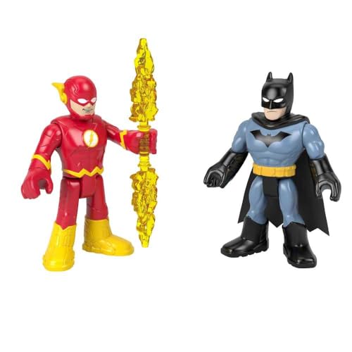 Imaginext DC Super Friends Batman und The Flash Actionfigur für Kinder ab 3 Jahren Imaginext DC Super Friends Batman und The Flash Actionfigur für Kinder ab 3 Jahren von Imaginext