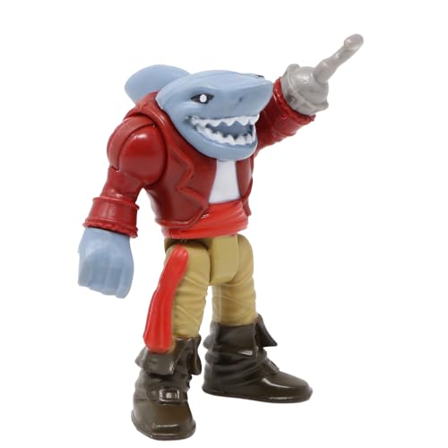 Imaginext Ersatzteil für Fisher-Price Piratenschiff Spielset DRY15 - Ersatz Shark Pirate Captain Posable Figur - Haken für Hand von Imaginext