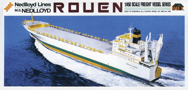 Frachtschiff MS Nedlloyd Rouen von Imex