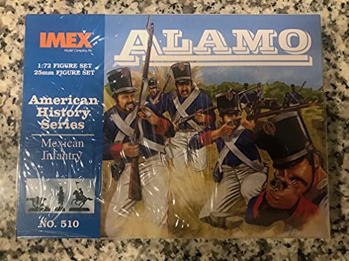 Imex IMEX510 1/72 Amerikanische Geschichte:Mexikanische Infanterie Alamo Modellbausatz von i-mex