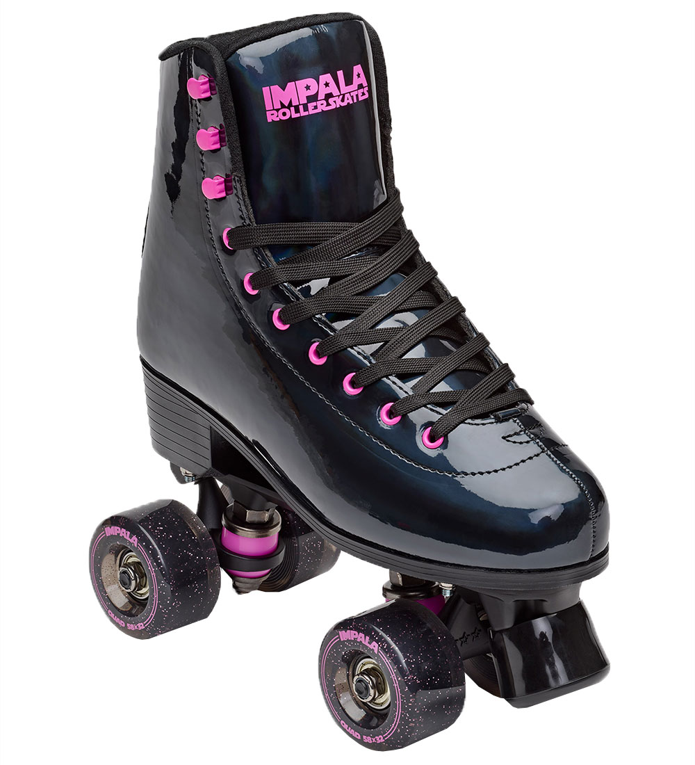 Impala Rollschuhe - Quad Skate - Black Holographic - Impala - 36 - Rollschuhe Impala Rollschuhe - Quad Skate - Black Holographic - Impala - 36 - Rollschuhe von Impala