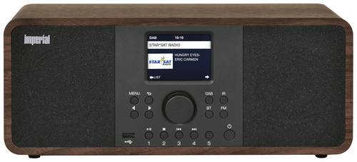 Imperial DABMAN i205 Internet Tischradio Internet, DAB+, UKW USB, WLAN, LAN, Internetradio Holz von Imperial