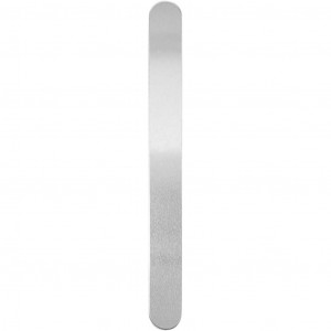 Metallbänder, Aluminium, L 15,2 cm, B 16 mm, Dicke 1,6 mm, 7 Stk/ 1 Pc von ImpressArt