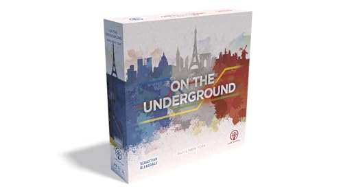 Ludicreations | On The Underground Paris New York | Card Game | Base Game | 2-5 Players | Ages 14+ | English von Impressions