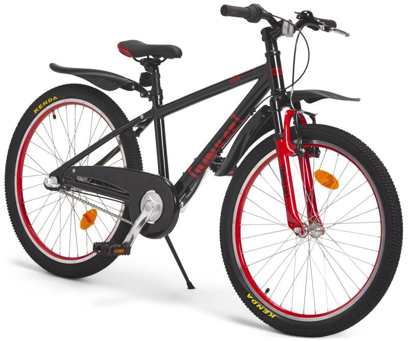 Impulse Premium Code Mountainbike 24 Zoll, Black/Red von Impulse