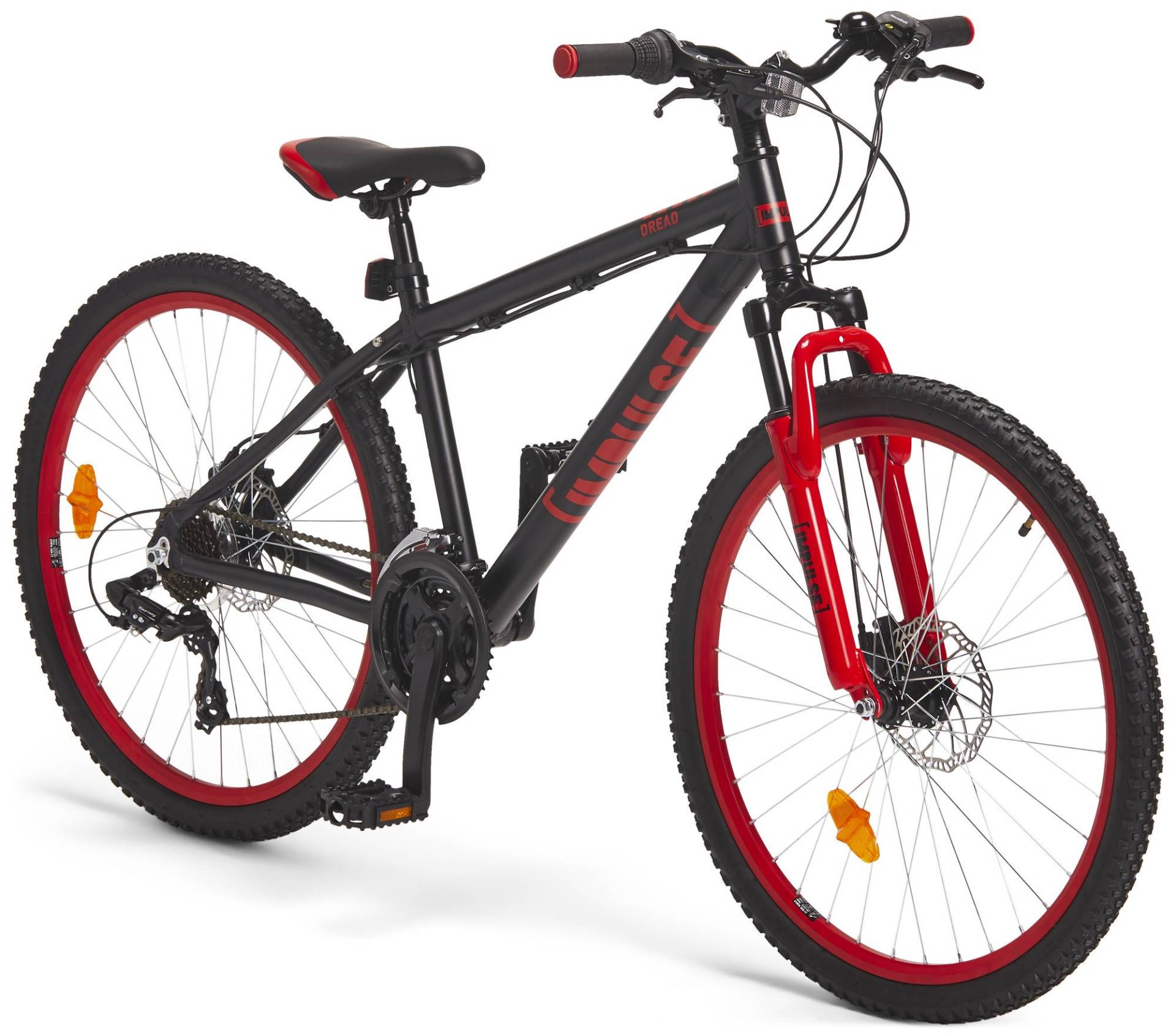 Impulse Premium Dread Mountainbike 26 Zoll, Black/Red von Impulse