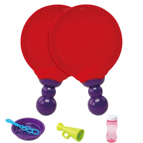 Imtrub Blasenspielzeug für Kinder,Kleinkindblasen | Tischtennisspielzeug, lustiger Seifenblasenmacher mit Tablett, elastische interaktive Eltern-Kind-Sprudelmaschinen von Imtrub