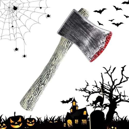 Imtrub Halloween Großes Blutiges Messer, Prop Dekoration Gefälschte Klinge Mit Blutflecken, Simulationsmesser Partydekoration, Messer Mit Blut Effekt, Halloween Requisiten von Imtrub