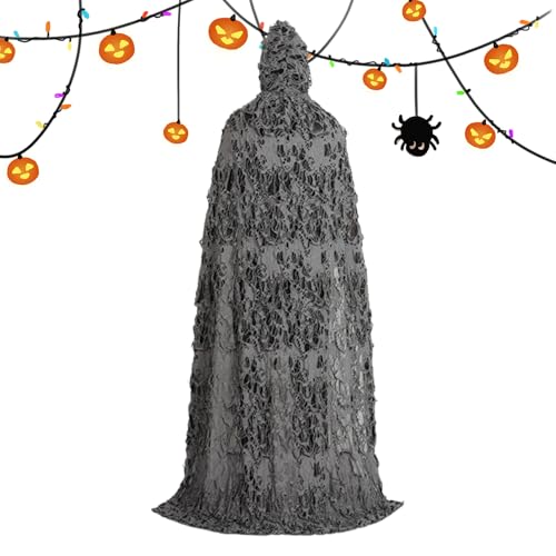 Imtrub Herren-Umhang mit Kapuze, Halloween-Kostüm, Cosplay-Kostüm, gruselig, für Mädchen, Damen, Herren, Enthusiasten, Spukhaus, Theater, Veranstaltungen, Party-Nacht Imtrub Herren-Umhang mit Kapuze, Halloween-Kostüm, Cosplay-Kostüm, gruselig, für Mädchen, Damen, Herren, Enthusiasten, Spukhaus, Theater, Veranstaltungen, Party-Nacht von Imtrub