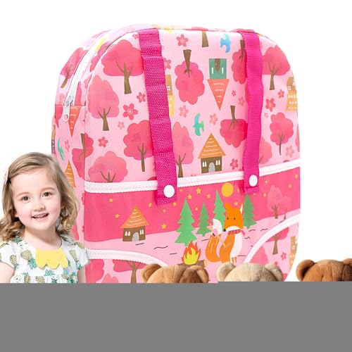 Imtrub Kinder Babypuppentrage,Frontale Aufbewahrungstaschen - Verstellbare Schultergurte Tragesystem für Elternkurse Einkäufe Kindergarten Alltagsroutine Imtrub Kinder Babypuppentrage,Frontale Aufbewahrungstaschen - Verstellbare Schultergurte Tragesystem für Elternkurse Einkäufe Kindergarten Alltagsroutine von Imtrub