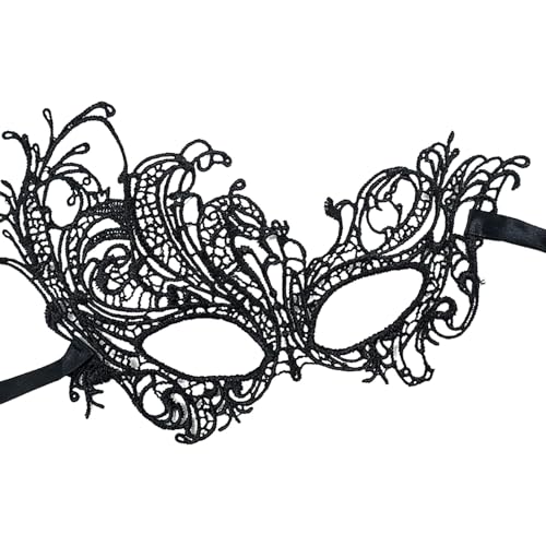 Imtrub Schwarze Augenabdeckung aus Spitze | Damen Performance Augenbinde | Frauen Mädchen Augenmaske Festivals Kostüm für Party Cosplay Bühnenauftritt Halloween Geburtstag Karneval Imtrub Schwarze Augenabdeckung aus Spitze | Damen Performance Augenbinde | Frauen Mädchen Augenmaske Festivals Kostüm für Party Cosplay Bühnenauftritt Halloween Geburtstag Karneval von Imtrub