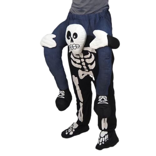 Imtrub Skelett-Kostüm, aufmerksamkeitsstarkes Verkleiden, Halloween-Skelett-Kostüm, Anzug für Damen und Herren, Geburtstag, Drama, Cosplay, Event, Versammlungen, Schule, Show Imtrub Skelett-Kostüm, aufmerksamkeitsstarkes Verkleiden, Halloween-Skelett-Kostüm, Anzug für Damen und Herren, Geburtstag, Drama, Cosplay, Event, Versammlungen, Schule, Show von Imtrub