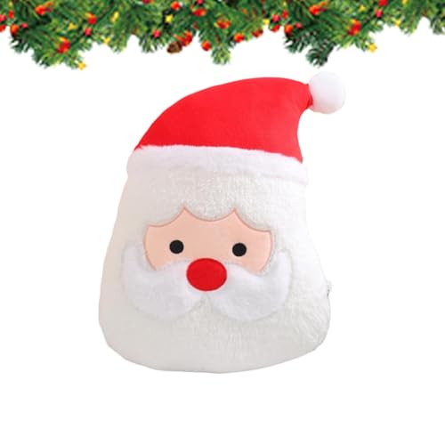 Imtrub Weihnachtsplüschtiere,Weihnachtsplüsch - Rentier Weihnachtsmann Stofftier,Weiches Stofftier-Kuschelkissen, weihnachtliches Tafelaufsatz-Sofakissen für Home Business Shop von Imtrub