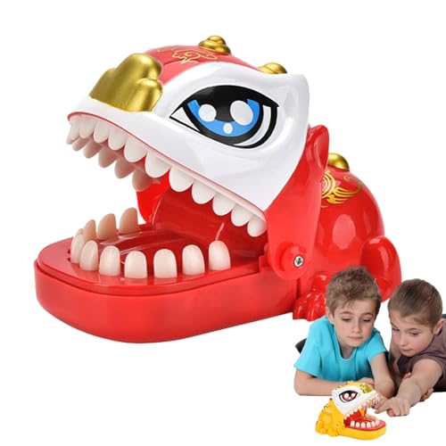 Imtrub Zahnarztzähne Kinderspiel, Zahnarztspiel für Kinder - Familien-Interaktionsspiel für, Löwen-Design | Tricky Pressing Teeth, Trick Toys Toys Open Mouth, Fun Educational Toy Boys Girls von Imtrub