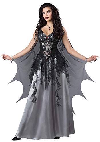 InCharacter Dark Vampire Countess Fancy Dress Costume for Women Large von Fun World