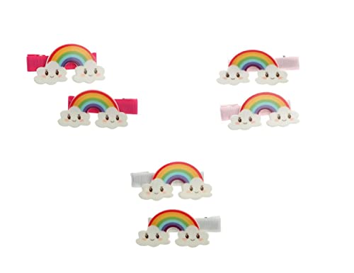 Inca 43160 Set mit 2 Haken für Haare, Regenbogenfarben, 3 Mod. SDOS, Regenbogen von Inca