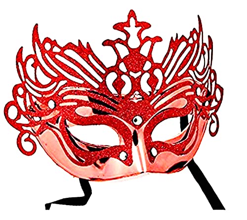 Inception - Schrei - Maske für Kostüm - Verkleidung - Halloween - Monster - Karneval - Mörder - Rot - Erwachsene - Unisex - Frau - Mann - Jungen - Geschenkidee für Weihnachten und Geburtstag von Inception Pro Infinite