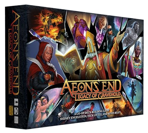 Indie Boards and Cards: Aeons End: Legacy of Gravehold (ENGL.) - Brettspiel für 1-4 Spieler ab 14 Jahren von Indie Boards and Cards