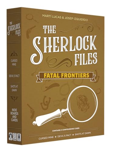 Indie Board & Card Games The Sherlock Files Fatal Frontiers von Indie Boards and Cards