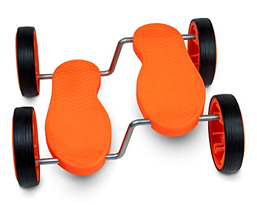 Indy Fun Stepper Pedal-Go Fahrzeug I Balance I Koordination I Konzentrationsfähigkeits-Trainingssport Prop 4-Rad-Roller I Rutscher für Kinder von Indy