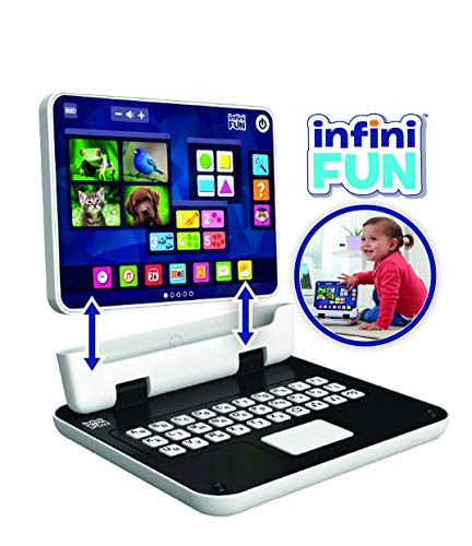 Infini Fun S15500 Mon Premier ordinateur 2 en 1 Blues Mein erster Computer 2 in 1, Mehrfarbig, Einheitsgröße von Infini Fun