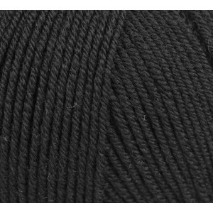 Infinity Hearts Baby Merino Garn Unicolor 01 Schwarz von Infinity Hearts