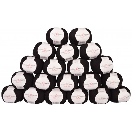 Infinity Hearts Rose 8/4 20 Knäuel Farbpackung Unicolor 01 Schwarz - 20 Stk Infinity Hearts Rose 8/4 20 Knäuel Farbpackung Unicolor 01 Schwarz - 20 Stk von Infinity Hearts