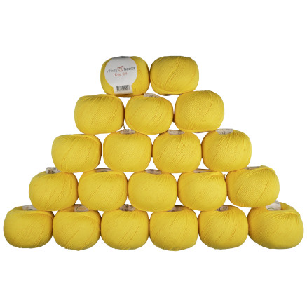 Infinity Hearts Rose 8/4 20 Knäuel Farbpackung Unicolor 179 Gelb - 20 Stk Infinity Hearts Rose 8/4 20 Knäuel Farbpackung Unicolor 179 Gelb - 20 Stk von Infinity Hearts