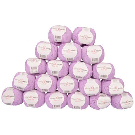 Infinity Hearts Rose 8/4 20 Knäuel Farbpackung Unicolor 52 Helllila - 20 Stk Infinity Hearts Rose 8/4 20 Knäuel Farbpackung Unicolor 52 Helllila - 20 Stk von Infinity Hearts