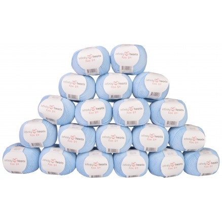 Infinity Hearts Rose 8/4 20 Knäuel Farbpackung Unicolor 81 Hellblau - 20 Stk Infinity Hearts Rose 8/4 20 Knäuel Farbpackung Unicolor 81 Hellblau - 20 Stk von Infinity Hearts