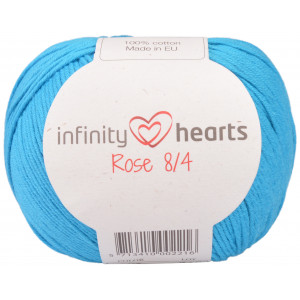 Infinity Hearts Rose 8/4 Garn Unicolor 125 Türkis von Infinity Hearts