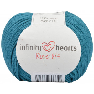 Infinity Hearts Rose 8/4 Garn Unicolor 132 Petrol von Infinity Hearts