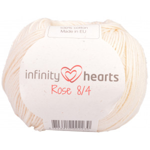 Infinity Hearts Rose 8/4 Garn Unicolor 172 Natur von Infinity Hearts