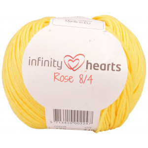 Infinity Hearts Rose 8/4 Garn Unicolor 179 Gelb von Infinity Hearts