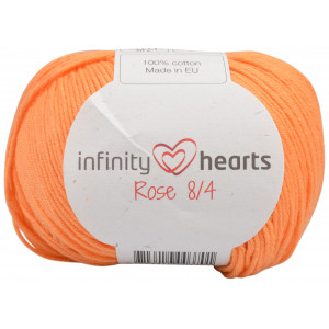 Infinity Hearts Rose 8/4 Garn Unicolor 192 Hellorange von Infinity Hearts