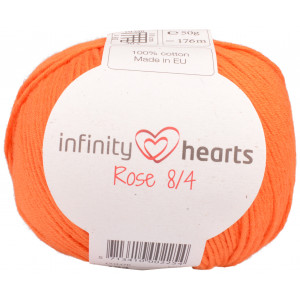 Infinity Hearts Rose 8/4 Garn Unicolor 193 Orange von Infinity Hearts