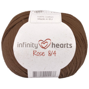 Infinity Hearts Rose 8/4 Garn Unicolor 219 Brown von Infinity Hearts