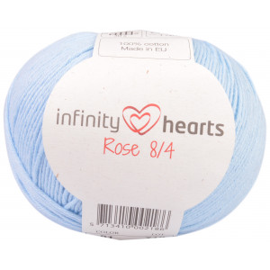 Infinity Hearts Rose 8/4 Garn Unicolor 81 Hellblau von Infinity Hearts