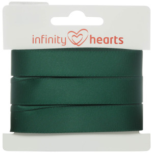 Infinity Hearts Satinband beidseitig 15mm 593 Armygün - 5m von Infinity Hearts