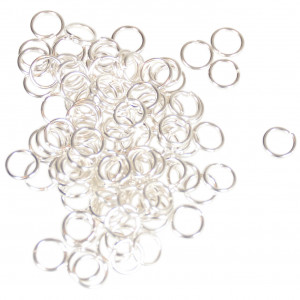 Infinity Hearts O-Ring Silber 5x0.7mm - 100 Stk. von Infinity Hearts