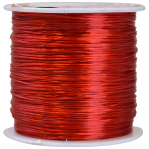 Infinity Hearts elastischer Faden Nylon Rot 0,8mm 50m von Infinity Hearts