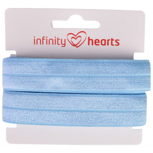 Infinity Hearts elastisches Einfassband 20mm 311 Hellblau - 5m von Infinity Hearts