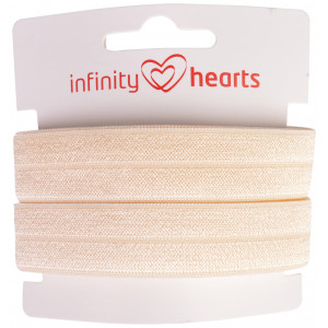 Infinity Hearts elastisches Einfassband 20mm 815 Beige - 5m von Infinity Hearts