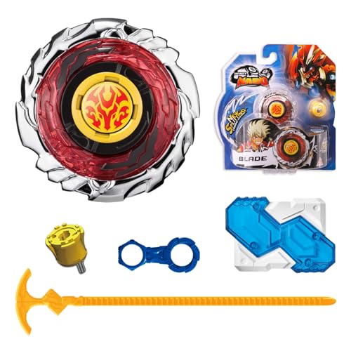 Infinity Nado Kreisel für Kinder Metall Spielzeug Jungen, Battle Tops Kreisel Launcher Spielzeug Jungen, Spinning Tops Jungen ab 5 6 7 8 9 10 11 12 Jahre, Standard-Serie Blade-YW624302 von Infinity Nado