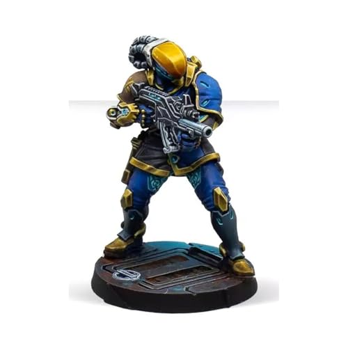 Infinity the Universe: O-12 - Raveneye Officer (Maschinenpistole, E/Marat) von Corvus Belli