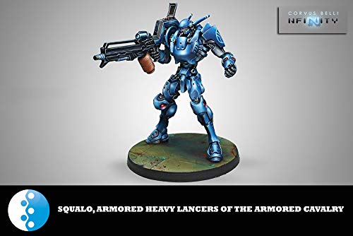 Squalo Armoured Cavalry Heavy Lancer (1) PanO Infinity Corvus Belli by Corvus Belli von Infinity