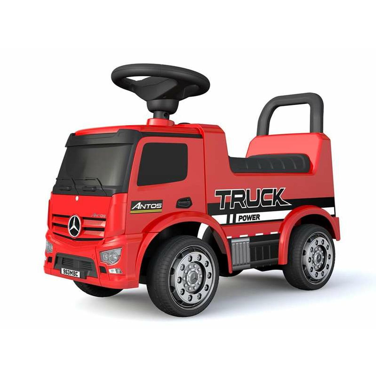 Rutschauto Injusa Mercedes Fireman Rot 62.5 x 28.5 x 45 cm von Injusa