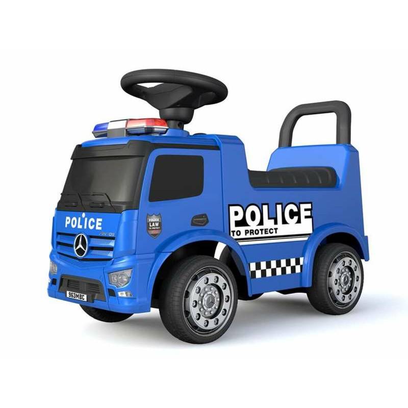 Rutschauto Injusa Mercedes Police Blau 28.5 x 45 cm von Injusa