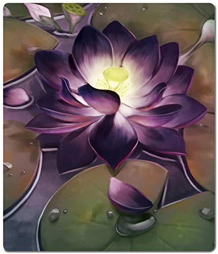 Inked Playmats Pond Lotus TCG Spielmatte für 2 Spieler (71,1 x 61 cm) von Inked Playmats